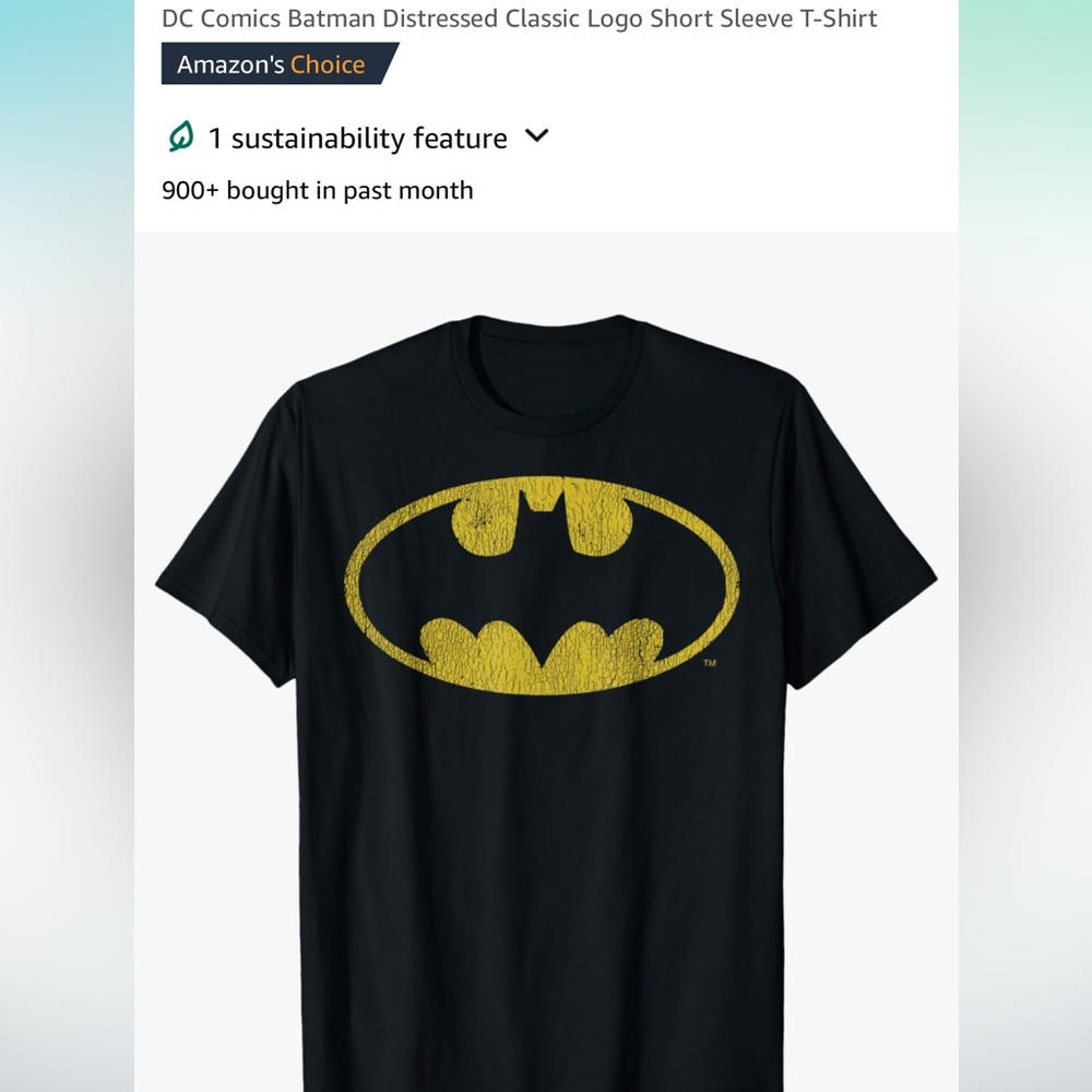 DC Comics Batman Logo Shirt